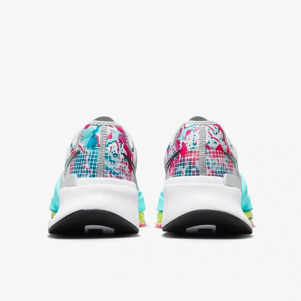 Nike Women's Training Shoes - Gray, Teal, Pink, Yellow